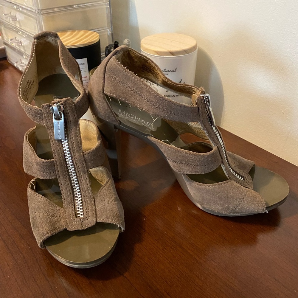 Beige Michael Kors Heels